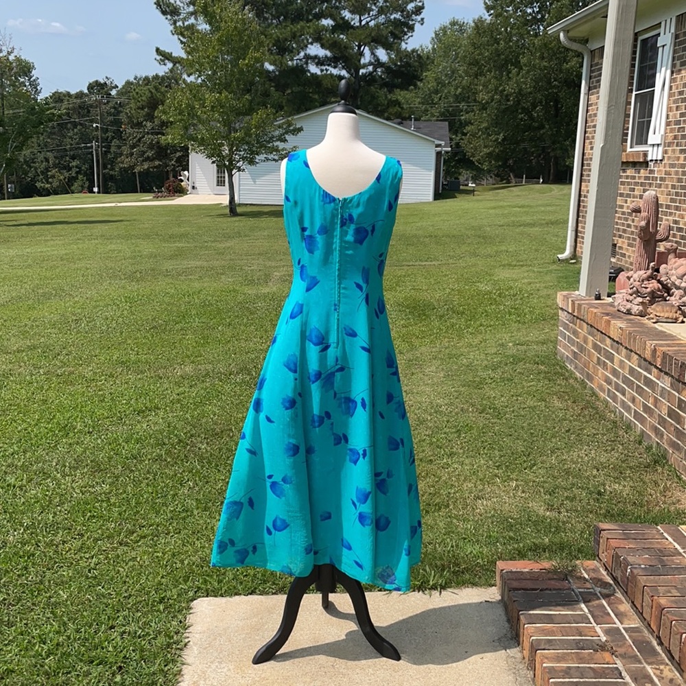 Maggy London Women’s Turquoise Dress - Picture 5 of 5